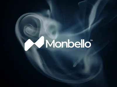 Monbello Logo monogram app icon branding design flat icon illustration logo monogram simple logo ui