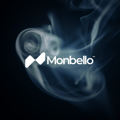 Monbello Logo monogram app icon branding design flat icon illustration logo monogram simple logo ui