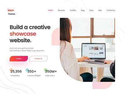 Template Homepage UI Design application branding creative design creativity design latest trend 2022 minimal design mockup template selling trend ui web banner web desing web ui website template