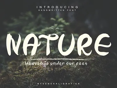 Our Nature Font font fontart fontdesign fontdesigner fontdesigns fontlove fontmania fonts fontstudio handletteringfont handwritingfont handwrittenfont typeface typefacedesign typefacedesigner typefaces typography typographyillustration