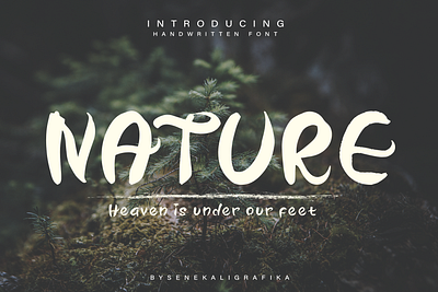 Our Nature Font font fontart fontdesign fontdesigner fontdesigns fontlove fontmania fonts fontstudio handletteringfont handwritingfont handwrittenfont typeface typefacedesign typefacedesigner typefaces typography typographyillustration