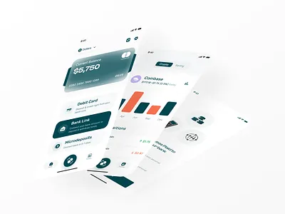 Crypto - Exchange wallet app crypto crypto app cryptocurrency cryptocurrency app exchange exchange app ios mobile app wallet wallet app wallet app ui