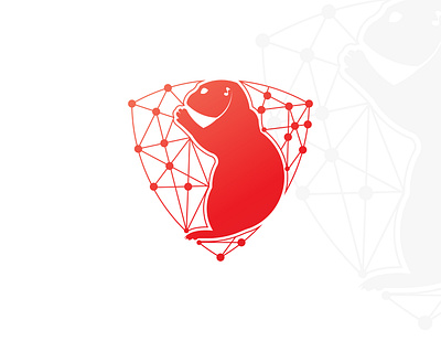 Gopher VPN Logo branding colorful creative fintech gopher logo gradient icon logo logo design logotype networking solution symbol tech technology vpn logo