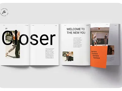 Free Closer Old Photography Portfolio annual book branding catalog clean design graphic design illustration indesign layout magazine minimalist motion graphics old photography photography portfolio print printable publication template zine