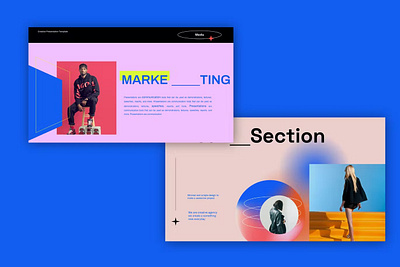FREE Right Co Brand Gradient Google slides abstract branding concept corporate creative deck design google slides graphic design iconography illustration infographic motion graphics multipurpose template pitch deck powerpoint saas ui unique slide vector