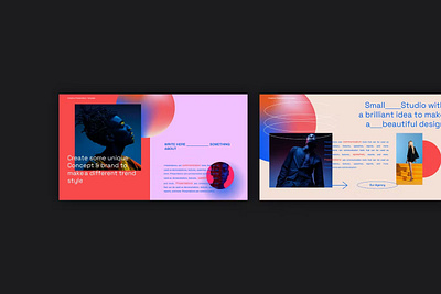 FREE Right Co Brand Gradient Google slides abstract branding concept corporate creative deck design google slides graphic design iconography illustration infographic motion graphics multipurpose template pitch deck powerpoint saas ui unique slide vector