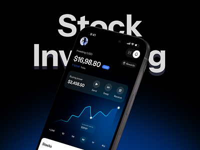 Stock Investing Mobile App app design crypto app crypto app design crypto investing forex trading app ios app mobile app mobile app design mobile ui stock investing stock investing app trading app trading stock