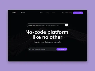 Landing page