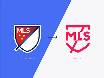 MLS Logo Redesign adobe illustrator branding design logo logo design logo redesign major league soccer mls premier league redesign soccer sport logo stephen biddle team logo vector