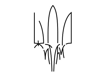 Trident | Zhytomyr | Житомир branding design icon illustration kigeorgich logo typography ui ux vector