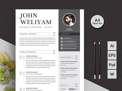 Resume Professional template