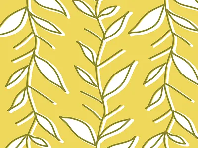 Вranches botanical illustration minimalisn scandi vector
