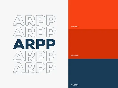 ARPP Tech Startup Logo Typography and color | redwanmunna brandidentity brandingidea brandinglogo brandlogo color creative designidea logofont logoideas logotext logotype modernlogo orange orangecolorlogo scheme startuplogo textlogo typography typographyideas websitelogo