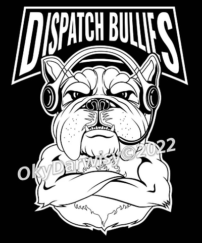 Buldog with earphone animal design digitaldrawing draw drawing graphic design illustration pet vector