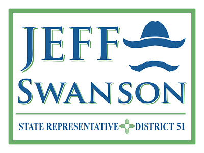 Swanson for Rep advertisement branding graphic design illustration political