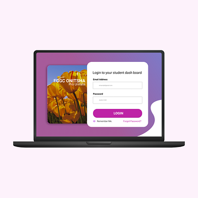 Sign in page app design ui ux