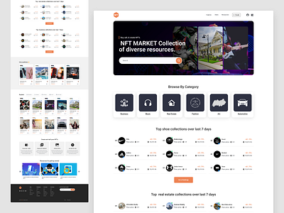 NFT Market Place bitcoins cards concept crypto crypto currency cryptocurrency design design art digital art etherium marketplace nft market place nftart nfts ui web design