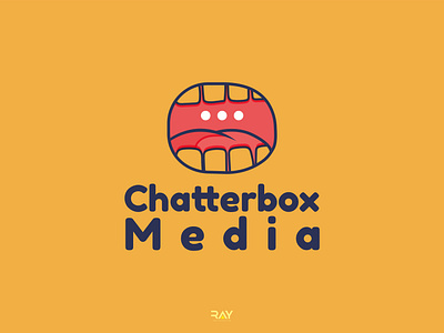 Chatterbox Media brand brand identity brand logo brand mark branding chatterbox media logo chatting logo creative logo icon design icon logo brand logo logo brand logo icon logo mark media logo mouth logo rayphotostration social media platform logo trendy design