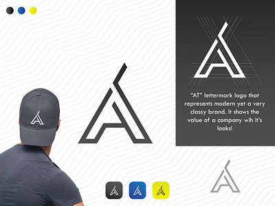 AT - Letter Mark Logo Concept at at logo brand brand identity cat cat brand cat logo cat symbol cat typograph cat typography creative etctobeyond flat logo logo design meow meow logo minimal typograph typography