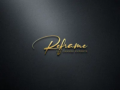 Reframe Brand Logo brand logo business logo creative logo custom logo logo logo branding minimalist logo modern logo signature logo social media kit