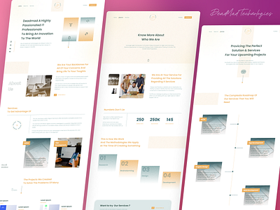 DeadMad Technologies - Website aboutus androidapp appdesign company companyweb contactus figma homepage homescreen iosappdesign portfolio prototyping service ui uiux ux web website wireframing xd