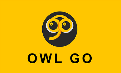 OWL GO LOGO DESIGN brand logo branding business logo creative logo graphic design illustration logo minimal minimalist logo modern logo owl logo unique logo