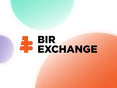 BIR EXCHANGE. LOGO. crypto branding crypto logo graphic design logo ui ux visual
