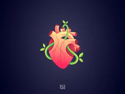 Nature art heart hospital human science