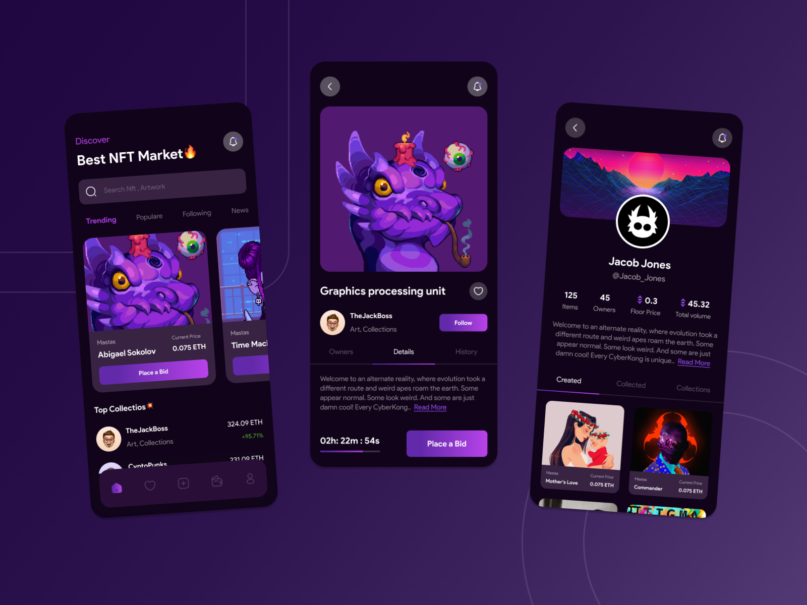 Example of Mobile App UI/UX Design — I Os & Android