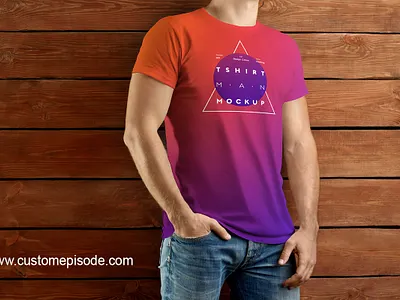Man T-shirt mockup Free Download 3d graphic design women
