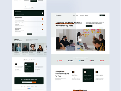 E-Learning Landing Page - Kursus.ku agensip branding clean course course website e learning education homepage landing page minimalist online course ui uidesign uiux ux web design webapp website