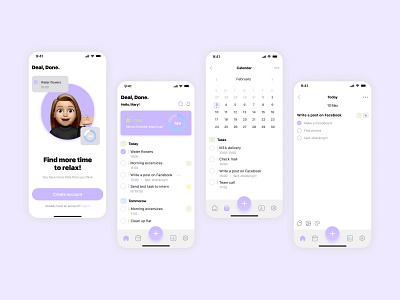 To-do App ✨ app design figma mobile design task manager to do app ui ux