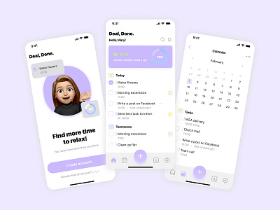 To-do App ✨ app design figma finance mobile design ui ux