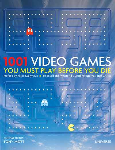 (EBOOK)-1001 Video Games You Must Play Before You Die app book books branding design download ebook illustration logo ui