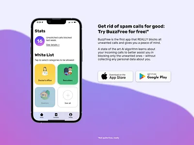 An app landing page – DailyUI 003 003 dailyui