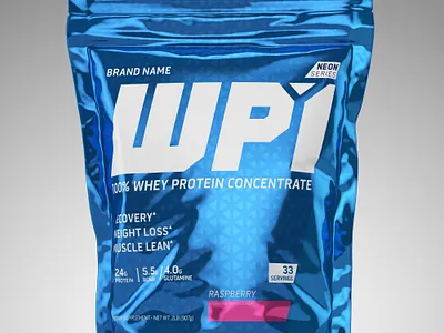 WHEY PROTEIN CONCEPT MAY 2022 (available) 3d bag design dietary supplement drink label logo milillo natalino packaging poeder sachet sport supplement whey protein
