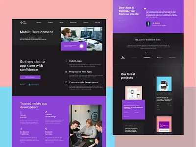 Polcode Landing Page