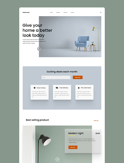 Landing page design idea adobe xd figma graphic design landing page landing page design recent ui design ui ui design web design website design