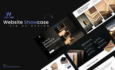 Plywood & Board Material Website UI Design plywood ui ui design uiux we web design website