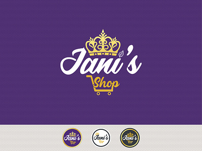 Jani's Shop - Organic Beauty Products Shop beauty beauty parlour beauty parlour logo branding cosmetic cosmetic logo design fashion fashion logo feminine feminine logo feminine logo design girl logo janis shop ladies logo logo logo design violet violet logo