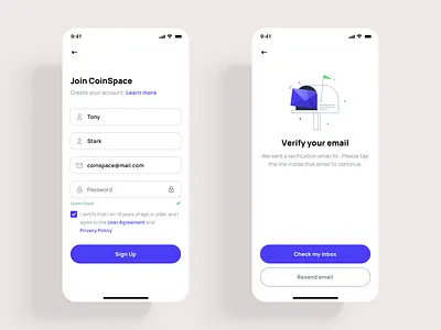CoinSpace: Crypto Currency App iOS UI Kit analysis assets bank btc buy call coin coinbase crypto economy eth finance fintech gamefi market money nft put sell stock