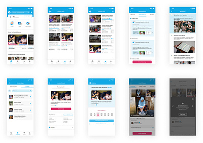Redesign Kitabisa.com app branding design graphic design redesign ui ux