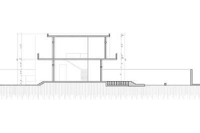 Section of Duplex House_2d drawing 2d drawing 2d floor plan architecture autocad backyard entrance design duplex house dwg elevation graphic design house plan illustration residence section sketch small house small project waterbody entrance