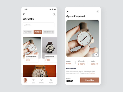 Smart Watch Ecommerce App ar watch app augmentedreality artificial intelligence augmented reality ecommerce shop ar iphone x app luxury ar watch luxury ar watch app concept luxury brand luxury branding luxury online application design machine learning minimal mobile design ui modern recognition stop digital toolbox ui ui ux designer watch app watch app ar watch for sell