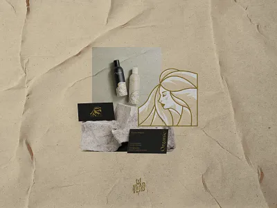 Pretty Woman Hair Branding Logo beauty branding character corporate identity girl graphic design hair illustration lady logo logotype modern pretty woman