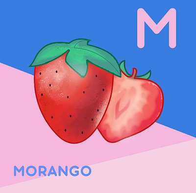 Strawberry illustration procreate strawberry