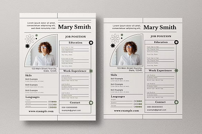 Free Simple Resume branding clean cover letter cv design cv template design ecommerceweb graphic design graphics hrd illustration motion graphics oc online course website resume resume design resume template simple resume ui website design