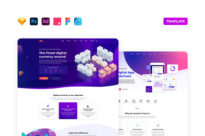 FREE Cryptocurrency Website Template app branding cryptocurrency cryptocurrency website currency dashboard design digital graphic design header image hero website illustration motion graphics nft nft hero ui ui design ux ux design website