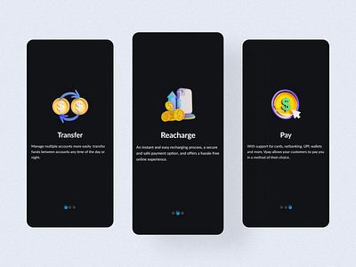 Onboarding Screen - Finance App 3d animation app branding design designing finance graphic design illustration illustrator logo motion graphics music neumorphism ui uidesign ux vector wfh