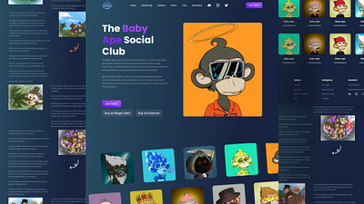 Web3 Landing page Design - Startup design ui visual design